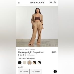 Everlane The Way-High® Drape Pant